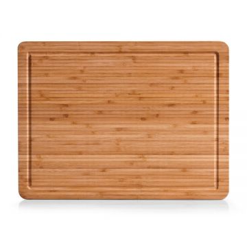 Tocator din lemn de bambus, Cutting Large Natural, L45xl33xH1,6 cm