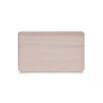 Tocator din lemn de fag, Buche Small Natural, L26xl16xH1,5 cm